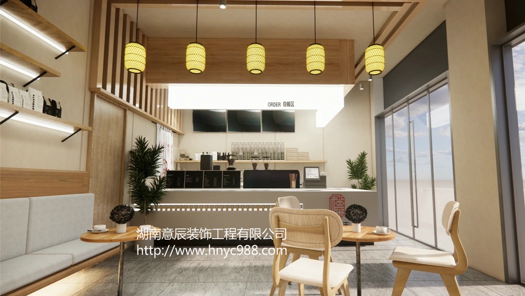 長(zhǎng)沙茶飲店裝修設(shè)計(jì)|如何打造引人留步的奶茶店？